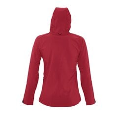 Водонепроницаемая и непродуваемая красная женская куртка из софтшелла с капюшоном REPLAY WOMEN цена и информация | Женские куртки | pigu.lt