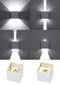 Sollux sieninis šviestuvas Luca White LED цена и информация | Sieniniai šviestuvai | pigu.lt