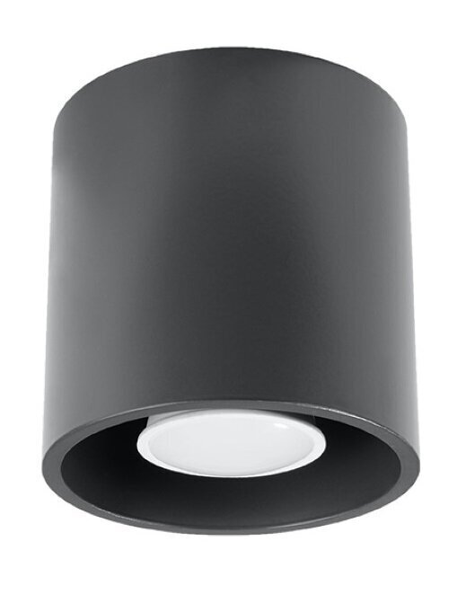 Sollux lubinis šviestuvas Orbis 1 Anthracite kaina ir informacija | Lubiniai šviestuvai | pigu.lt