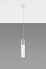 Sollux подвесной светильник Borgio 1 White цена и информация | Люстры | pigu.lt