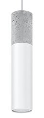 Sollux подвесной светильник Borgio 1 White цена и информация | Подвесной светильник | pigu.lt