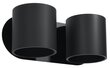 Sollux sieninis šviestuvas Orbis 2 Black kaina ir informacija | Sieniniai šviestuvai | pigu.lt