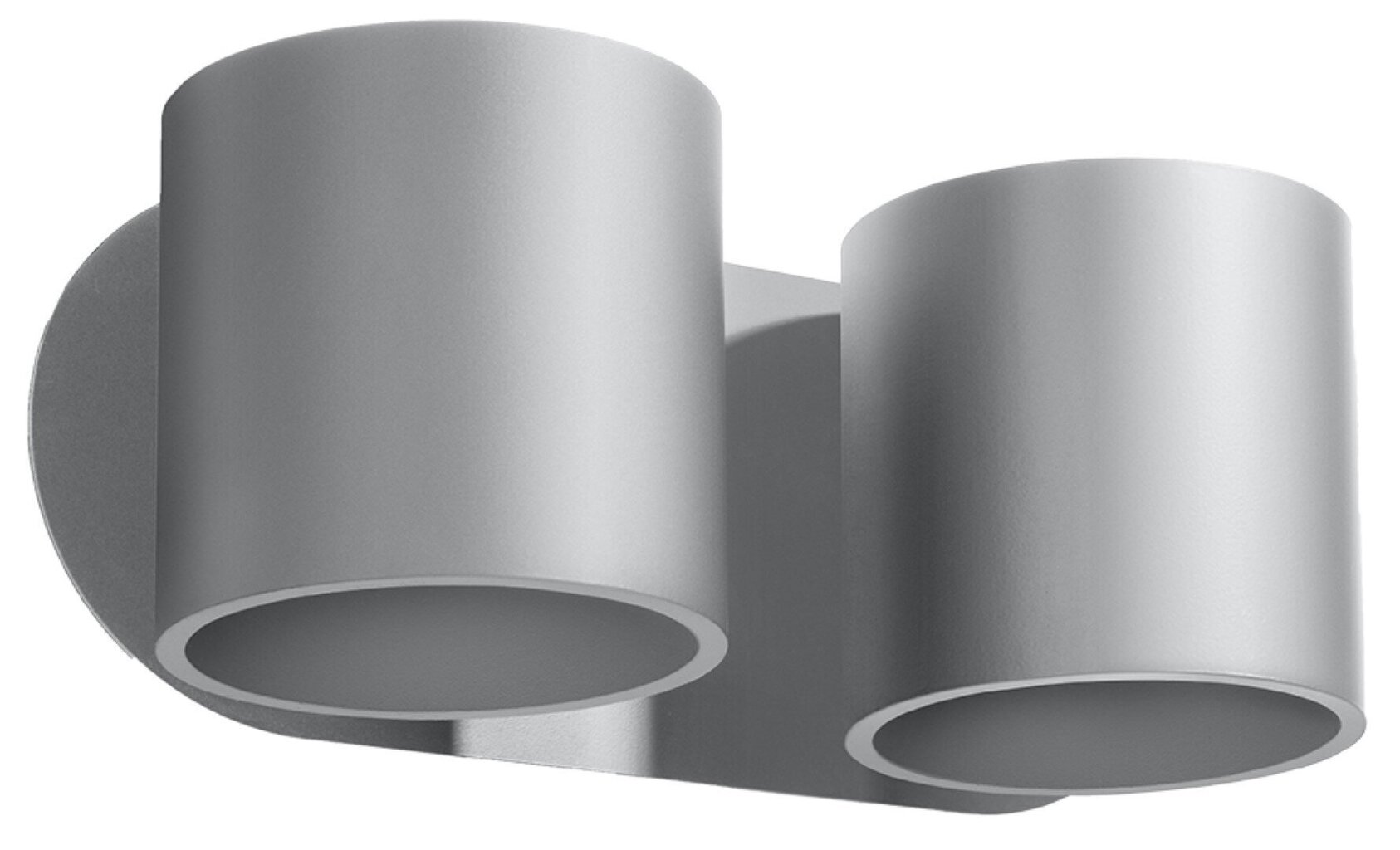 Sollux sieninis šviestuvas Orbis 2 Grey kaina ir informacija | Sieniniai šviestuvai | pigu.lt
