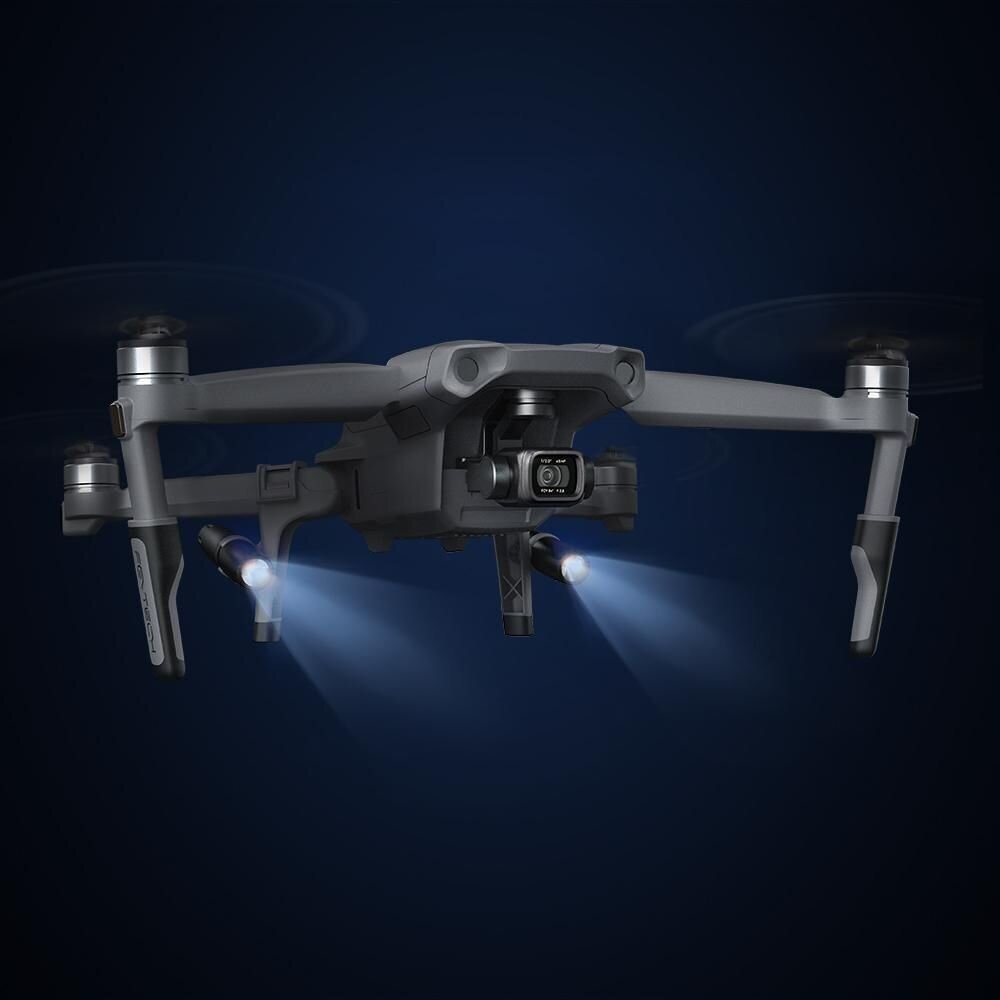 PGYTECH Mavic Air 2 / Air 2s važiuoklės prailginimas su LED priekiniu žibintu (P-16A-038) kaina ir informacija | Dronai | pigu.lt