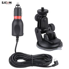 SJCam Original SJ4000 SJ5000 M10 M20 + DC mikro USB įkroviklis 5V 2A kaina ir informacija | Krovikliai telefonams | pigu.lt