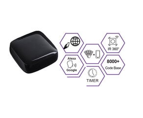 Wi-Fi умная базовая станция дистанционного управления Robert Smart  цена и информация | Смарттехника и аксессуары | pigu.lt
