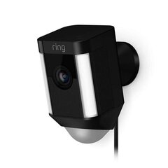 Stebėjimo kamera HD Ring Spotlight, juoda kaina ir informacija | Stebėjimo kameros | pigu.lt