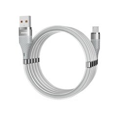 Kabelis Dudao self-organizing magnetic USB - micro USB cable 5 A, 1 m kaina ir informacija | Laidai telefonams | pigu.lt