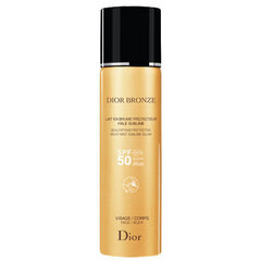 Dior Bronze Beautifying Protective Milky Mist Sublime Glow SPF 50 цена и информация | Кремы от загара | pigu.lt