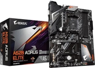 Gigabyte A520 Aorus Elite kaina ir informacija | Gigabyte Kompiuterinė technika | pigu.lt