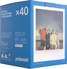 Polaroid 600 Color 5 шт. цена и информация | Аксессуары для фотоаппаратов | pigu.lt