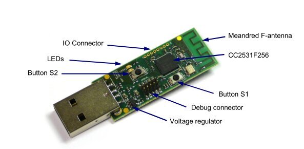 Zigbee CC2531 USB jungtis kaina ir informacija | Apsaugos sistemos, valdikliai | pigu.lt