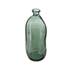 Стеклянная ваза Dame J 51 см зеленая цена и информация | Вазы | pigu.lt