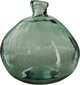 Perdirbto stiklo vaza Grass, žalia, 23 cm цена и информация | Vazos | pigu.lt