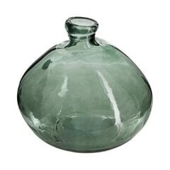 Perdirbto stiklo vaza Grass, žalia, 23 cm цена и информация | Вазы | pigu.lt