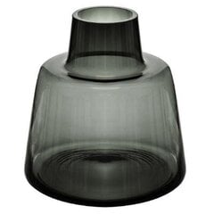 Vaza Epaule, pilka, 23 cm цена и информация | Вазы | pigu.lt