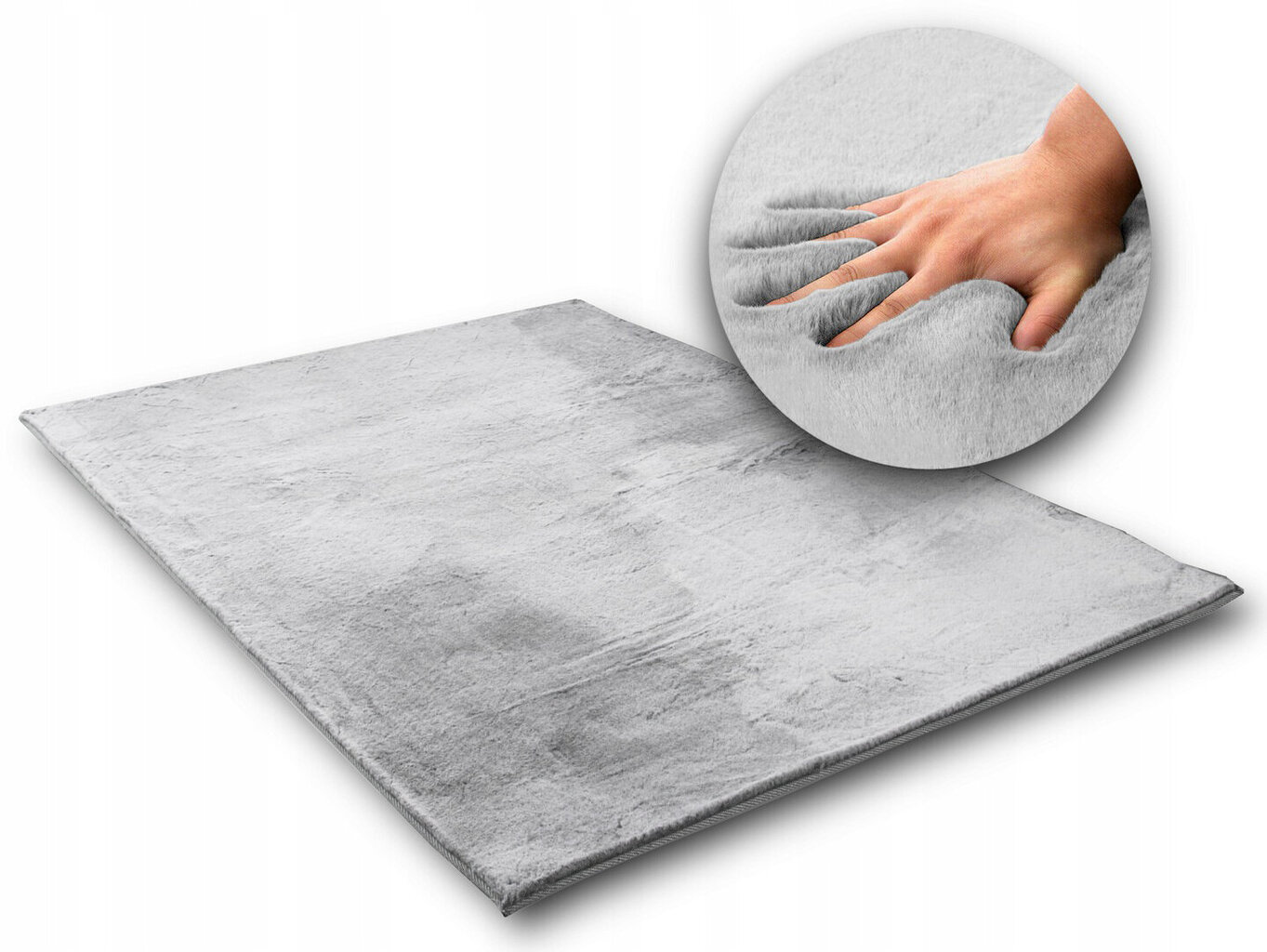 Pliušinis kilimas vaikams Premium Rabbit Light Grey, 140x200 cm kaina ir informacija | Kilimai | pigu.lt