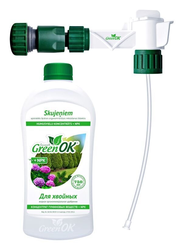 Ekstraktas su sapropeliu + NPK GreenOK, 750 ml цена и информация | Skystos trąšos | pigu.lt