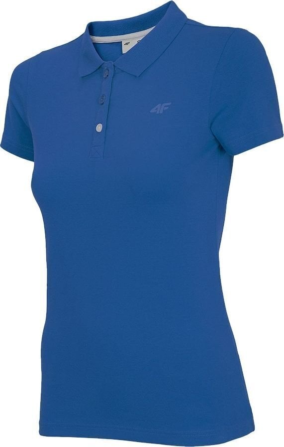 Marškinėliai moterims 4F W NOSH4-TSD008 33S, mėlyni kaina ir informacija | Sportinė apranga moterims | pigu.lt