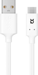 Xqisit USB-A - USB-C 1 m kaina ir informacija | Laidai telefonams | pigu.lt