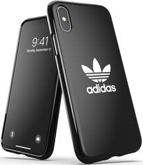 Чехол Adidas для Apple iPhone X/XS, черный цена и информация | Чехлы для телефонов | pigu.lt