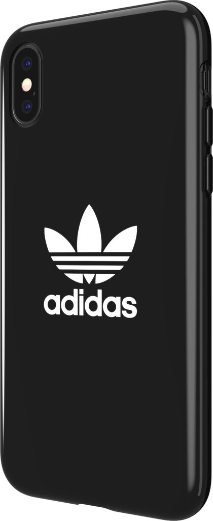 Dėklas Adidas skirtas Apple iPhone X / XS, juoda kaina ir informacija | Telefono dėklai | pigu.lt