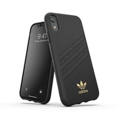 Adidas OR Moulded PU FW19 iPhone Xr czarny|black 34996 цена и информация | Чехлы для телефонов | pigu.lt