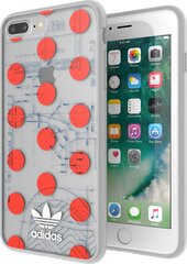 iPhone 8/7/6/6s чехол, Plus Red/White цена и информация | Чехлы для телефонов | pigu.lt