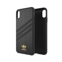 Adidas OR Moulded PU SNAKE iPhone Xs Max czarny|black 33930 цена и информация | Чехлы для телефонов | pigu.lt