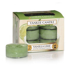 Ароматическая свеча Yankee Candle Vanilla Lime, 12 x 9.8 г цена и информация | Подсвечники, свечи | pigu.lt