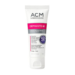 Apsauginis veido kremas ACM Dépiwhite M Protective Cream SPF 50, 40ml kaina ir informacija | Veido kremai | pigu.lt