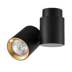 Light Prestige потолочный светильник Boston 1 Black/Gold цена и информация | Потолочные светильники | pigu.lt