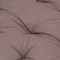 Paletės/grindų pagalvėlė, 120x40x7 cm, ruda kaina ir informacija | Pagalvės, užvalkalai, apsaugos | pigu.lt