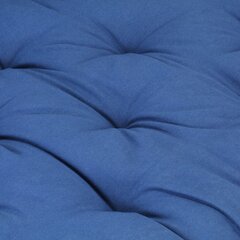 Paletės/grindų pagalvėlė, 120x40x7 cm, mėlyna цена и информация | Подушки, наволочки, чехлы | pigu.lt