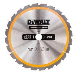 Diskinis pjūklas DeWalt, 305x30 mm kaina ir informacija | Pjūklai, pjovimo staklės | pigu.lt