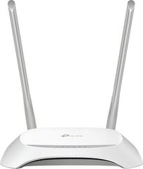 Роутер TP-Link TL-WR850N 2.4 GHz 300 Mbps Белый цена и информация | Маршрутизаторы (роутеры) | pigu.lt