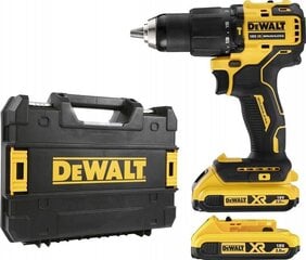 Smūginis suktuvas DeWalt DCD709D2T kaina ir informacija | Suktuvai, gręžtuvai | pigu.lt