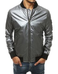 Куртка мужская Uvold, серая цена и информация | Мужские куртки | pigu.lt