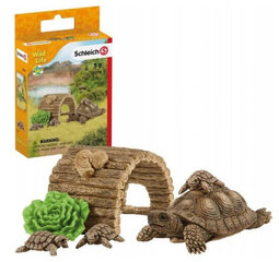 Дом для черепахи Wild Life Schleich, 42506 цена и информация | Игрушки для девочек | pigu.lt