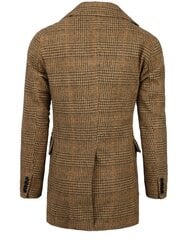 Paltas vyrams Vurtum, rudas цена и информация | Мужские пальто | pigu.lt