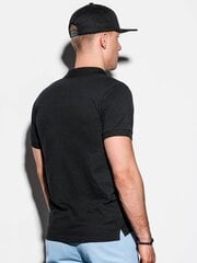 Vyriški juodos spalvos polo marškinėliai "Malum" kaina ir informacija | Vyriški marškinėliai | pigu.lt