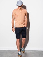 Vyriški persikinės spalvos polo marškinėliai "Malum" kaina ir informacija | Vyriški marškinėliai | pigu.lt
