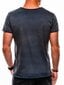 Vyriški tamsiai mėlynos spalvos marškinėliai "Mark" kaina ir informacija | Vyriški marškinėliai | pigu.lt