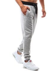 Штаны мужские светло-серые повседневные «Deren» цена и информация | Мужские брюки FINIS | pigu.lt