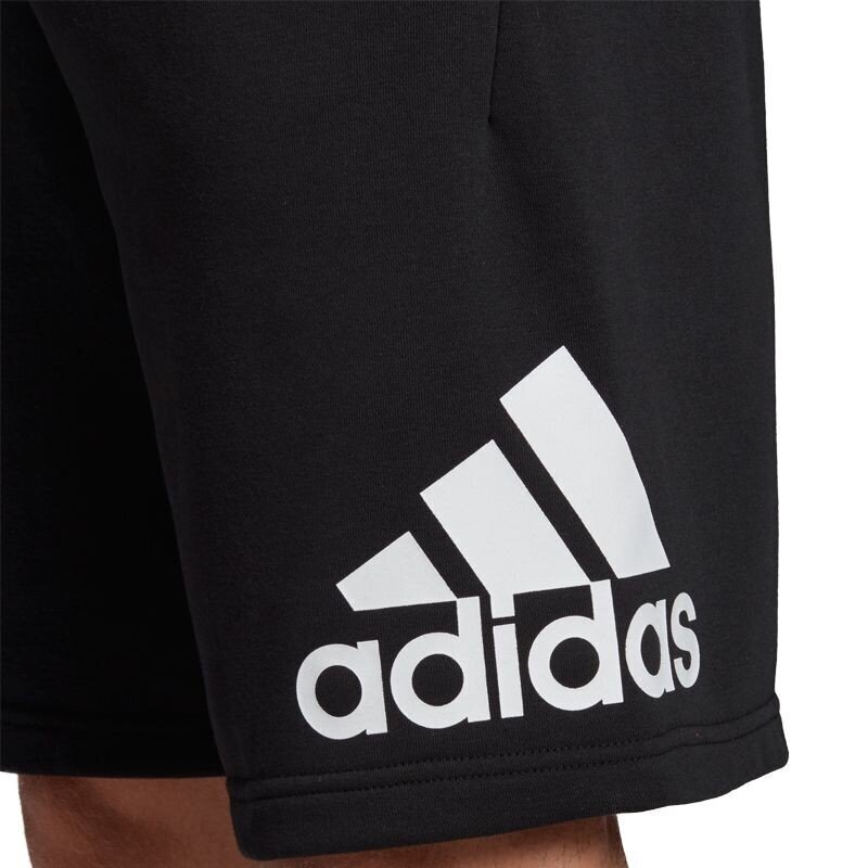 Sportiniai šortai vyrams Adidas MH Bos FT Short, juodi kaina ir informacija | Sportinė apranga vyrams | pigu.lt