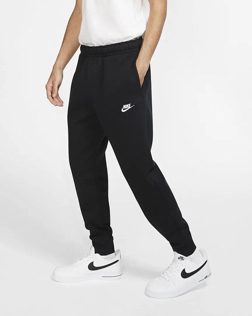 Nike vyriškos sportinės kelnės NSW Club Jogger M BV2671-010, 49330, juodos  kaina | pigu.lt
