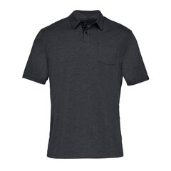 Футболка спортивная мужская Polo Under Armour Charged Cotton Scramble M 1321111-001, черная цена и информация | Мужские термобрюки, темно-синие, SMA61007 | pigu.lt