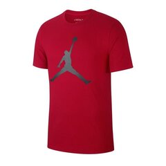 Sportiniai marškinėliai vyrams Nike Jordan Jumpman SS Crew M CJ0921-687, 49466, raudona kaina ir informacija | Sportinė apranga vyrams | pigu.lt