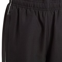 Sportinės kelnės berniukams Adidas Core 18 JR CE9046, juodos цена и информация | Штаны для мальчиков | pigu.lt