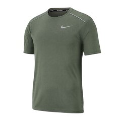 Sportiniai marškinėliai vyrams Nike Dry Cool Miler Top M running AJ7574- 326 (49535) цена и информация | Мужская спортивная одежда | pigu.lt